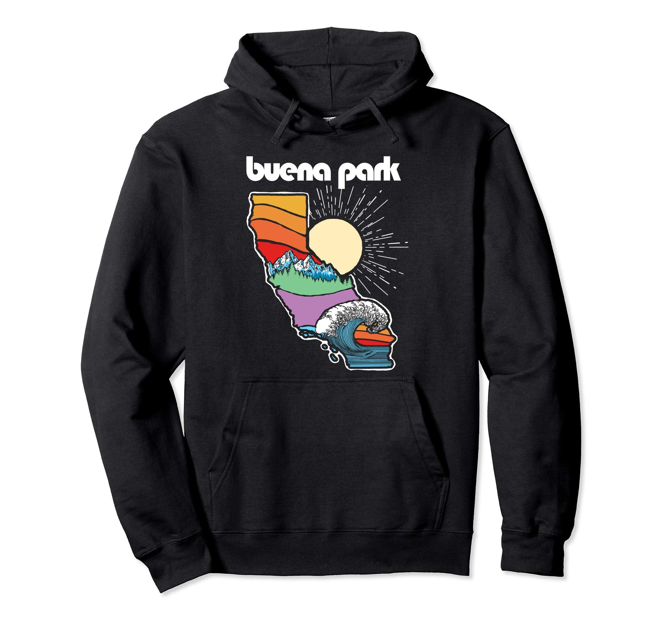 Buena Park California Outdoors Nature Hoodie - Custom Art Print Men Women - T-Shirt, Sweatshirt, Hoodie