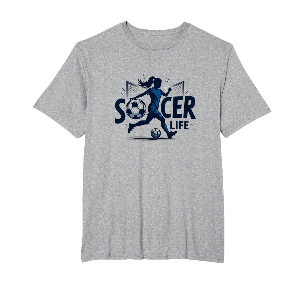Soccer Is Life Womens Passion T-Shirt - Trendy Graphic for Adults - T-Shirt, Sweatshirt, Hoodie