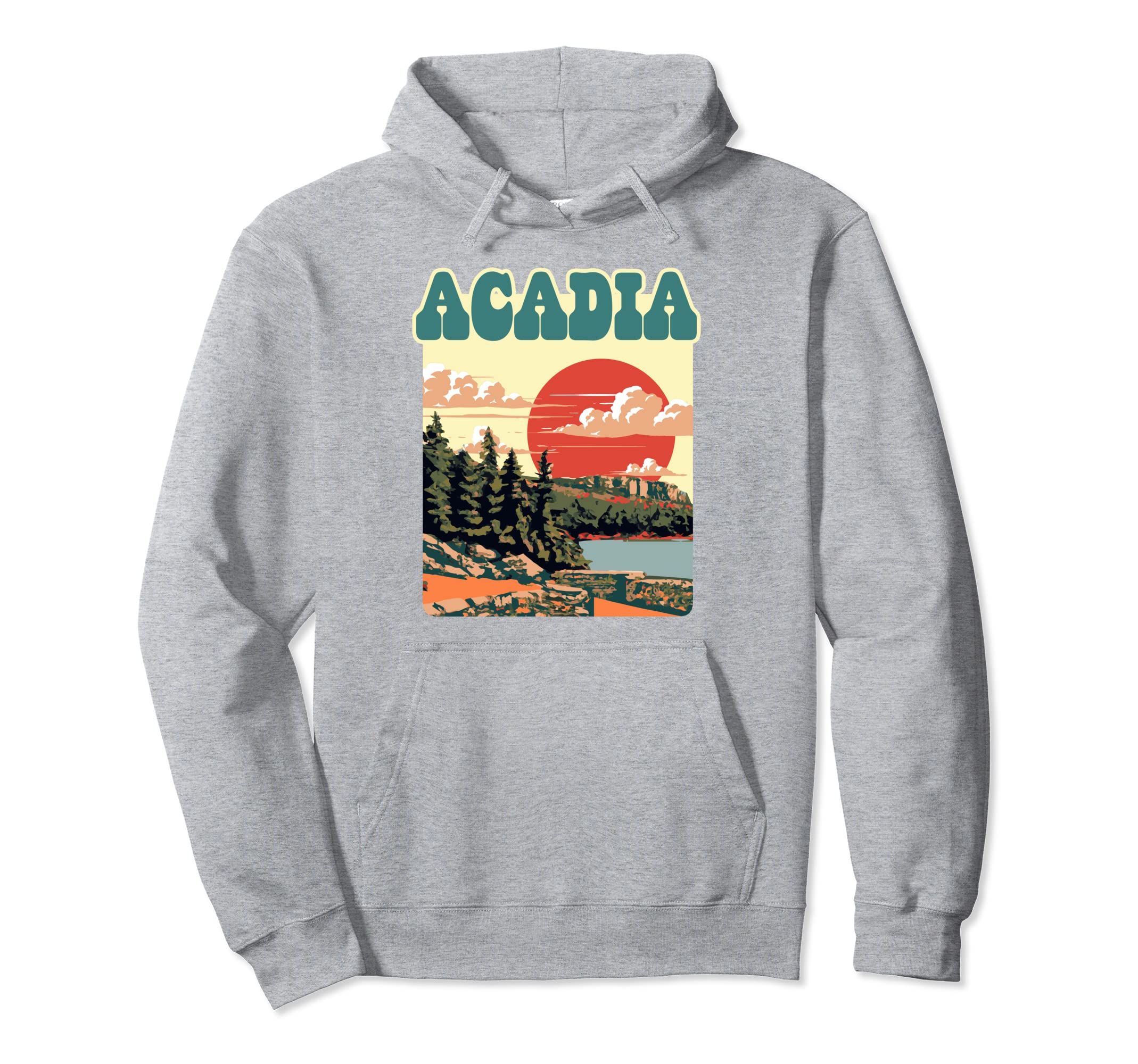 Acadia National Park Maine Parks Hoodie - Unique Graphic Unisex - T-Shirt, Sweatshirt, Hoodie