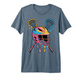 Lacrosse Player Lax Tri Blend T-Shirt - Casual Everyday Wear for Adults - T-Shirt, Sweatshirt, Hoodie