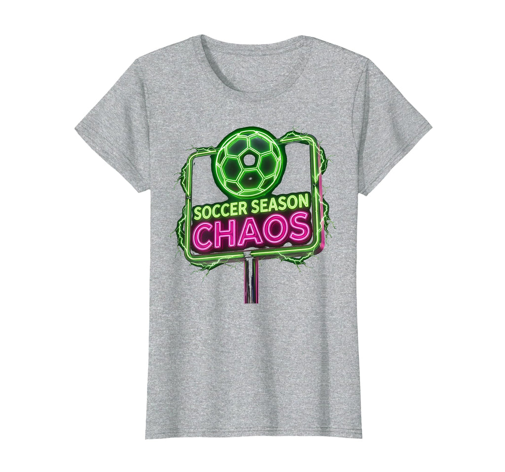 Soccer Mom Soccer Season Chaos T-Shirt - Fun Novelty Design Men Women - T-Shirt, Sweatshirt, Hoodie