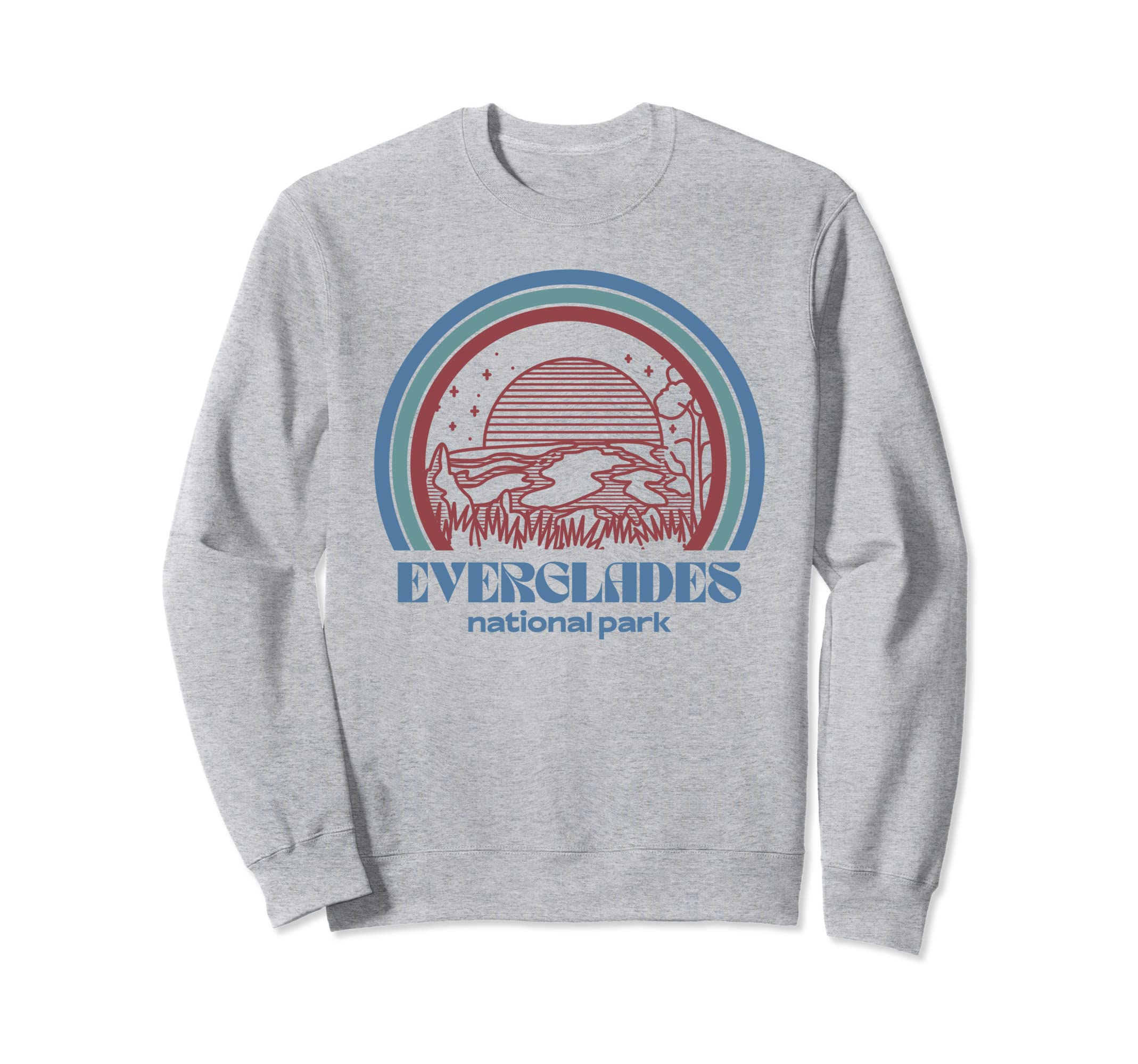 Everglades National Park Outdoor Sweatshirt - Minimalist Print Unisex - T-Shirt, Sweatshirt, Hoodie