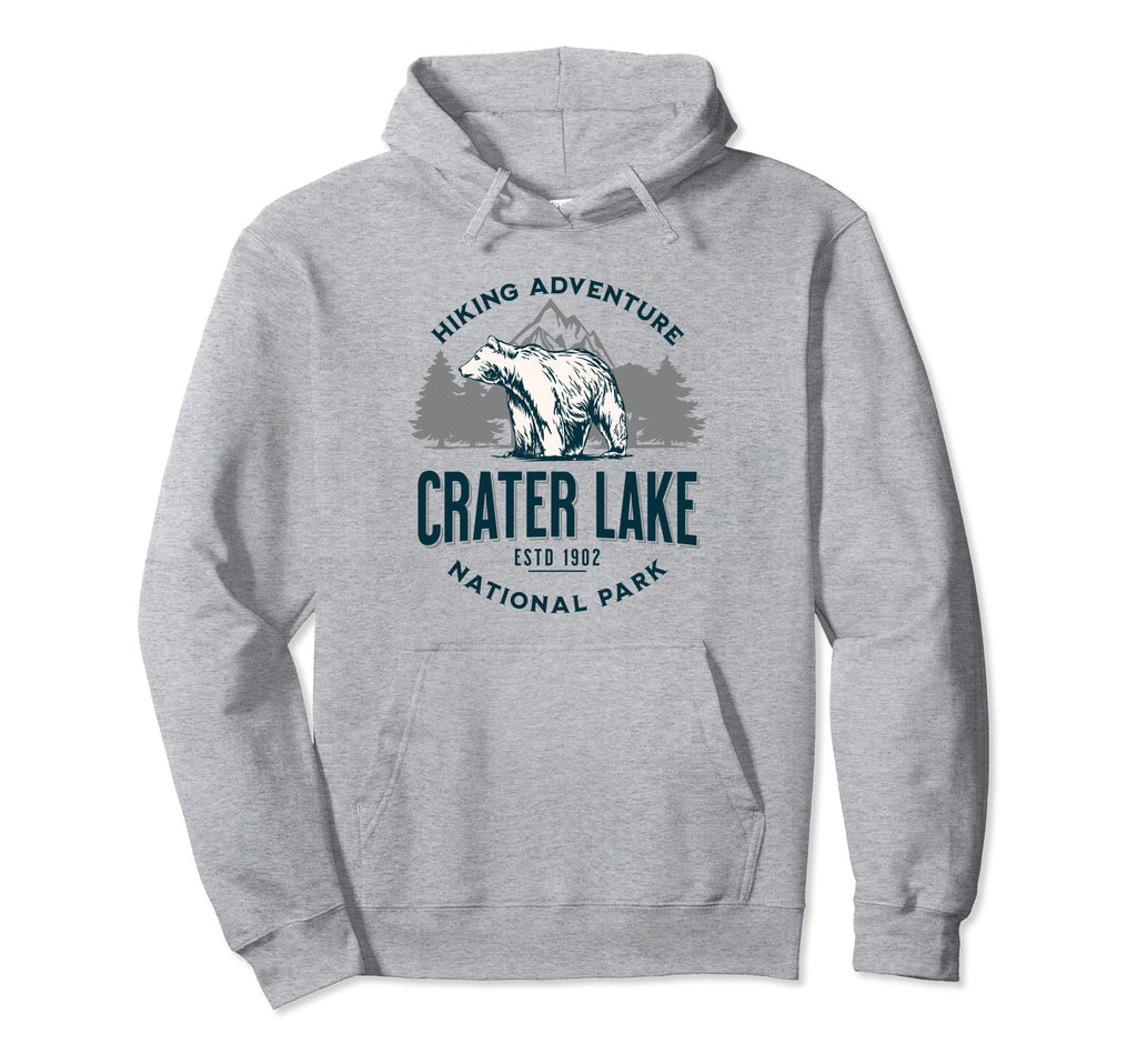 Crater Lake Oregon Nature Mountains Hoodie - Fun Novelty Design for Adults - T-Shirt, Sweatshirt, Hoodie