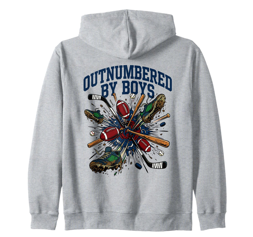 Basketball Football Soccer Hockey Sweatshirt - Trendy Graphic for Adults - T-Shirt, Sweatshirt, Hoodie