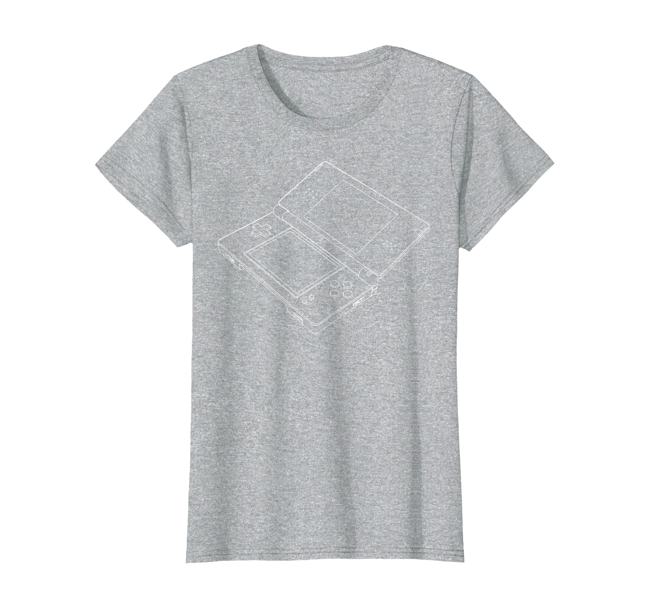 Gaming Diagram Portable Video Game Console T-Shirt - Trendy Graphic Unisex - T-Shirt, Sweatshirt, Hoodie