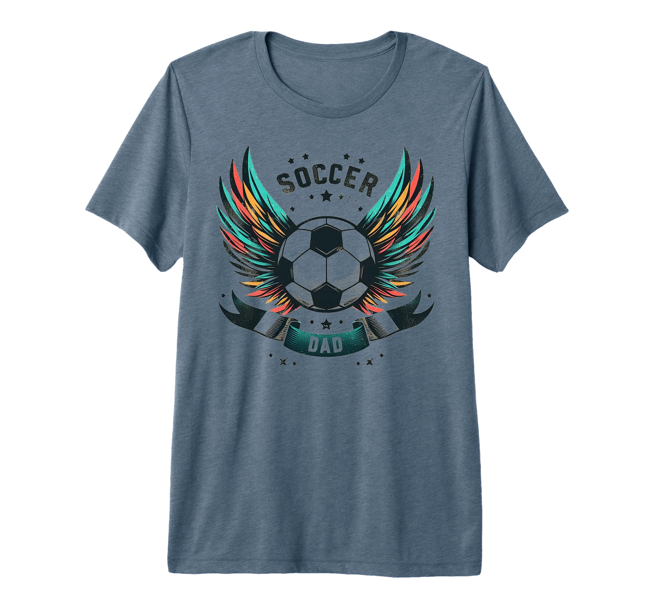 Soccer Dad Family Matching Dad Fathers T-Shirt - Custom Art Print Unisex - T-Shirt, Sweatshirt, Hoodie