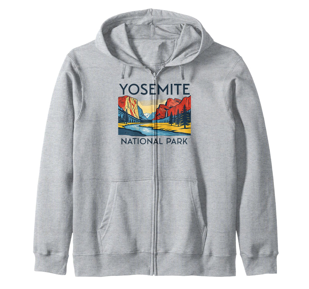 Yosemite National Park California T-Shirt - Fun Novelty Design Men Women - T-Shirt, Sweatshirt, Hoodie