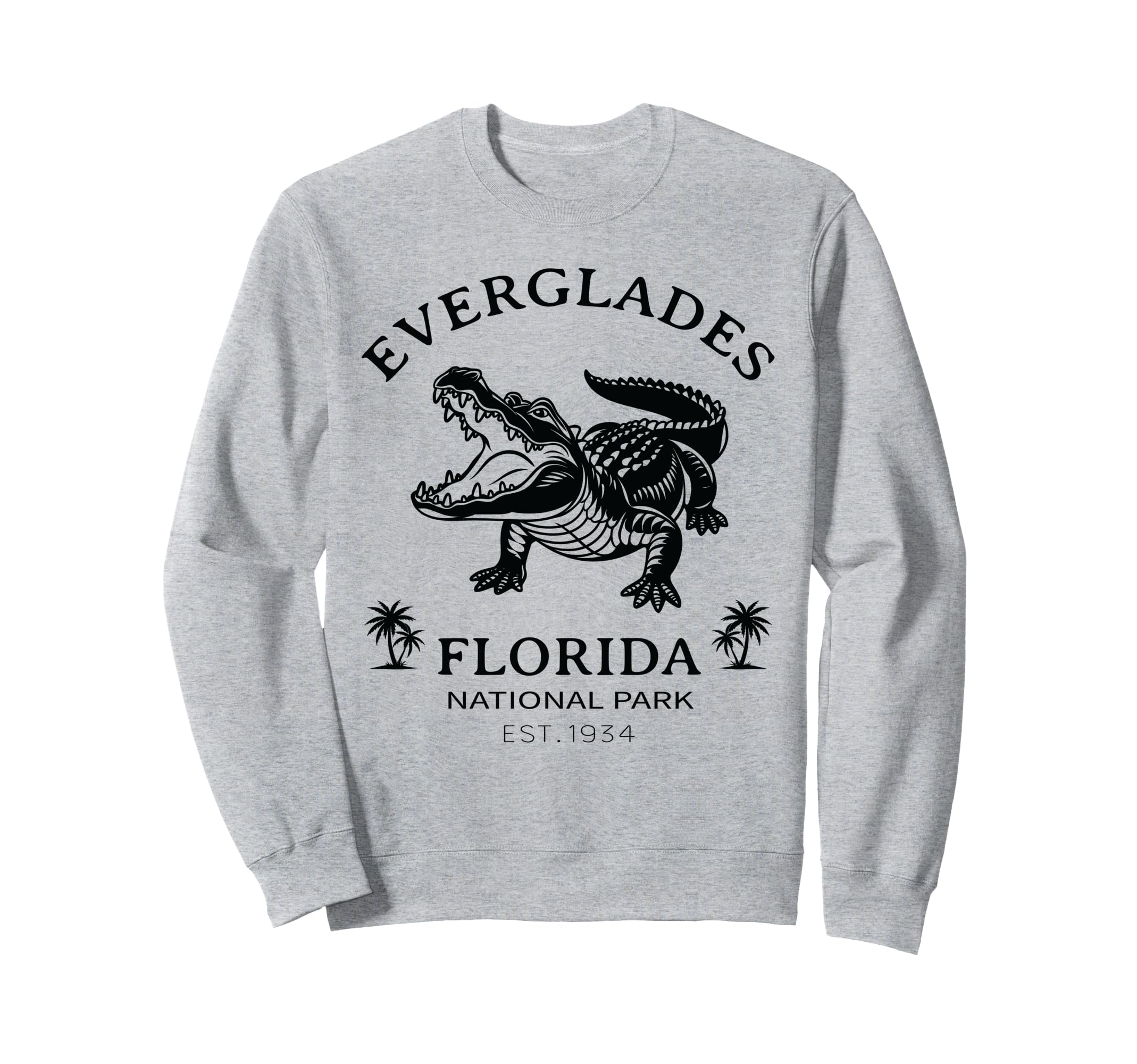 Everglades National Park Alligators Sweatshirt - Graphic Print Men Women - T-Shirt, Sweatshirt, Hoodie