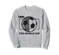 Soccer Stripe Ball Sweatshirt | Match Day Apparel - T-Shirt, Sweatshirt, Hoodie
