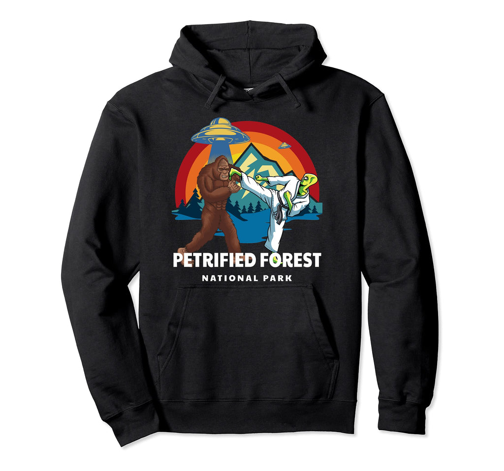 Petrified Forest National Park Bigfoot Hoodie - Custom Art Print Unisex - T-Shirt, Sweatshirt, Hoodie