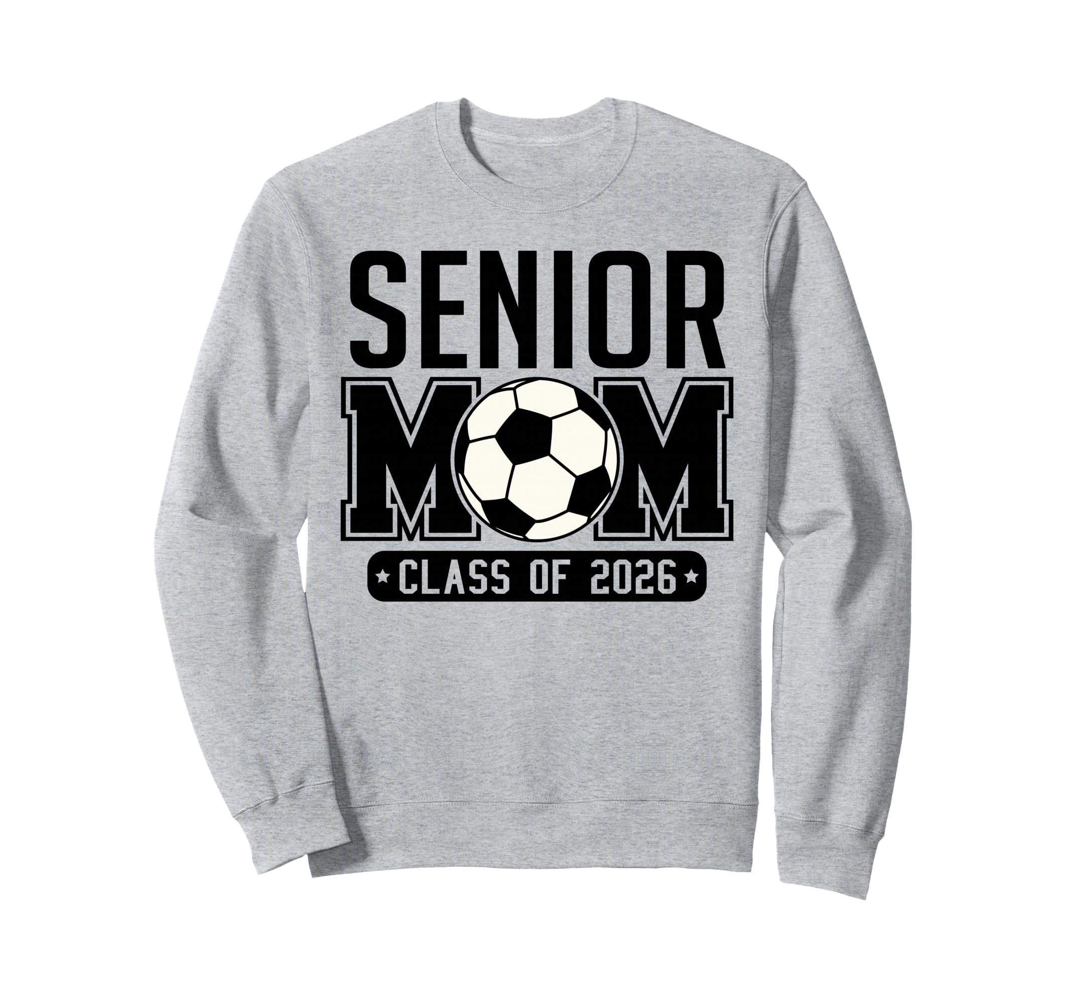 Senior Mom Class 2026 Soccer Mom Sweatshirt - Custom Art Print Men Women - T-Shirt, Sweatshirt, Hoodie