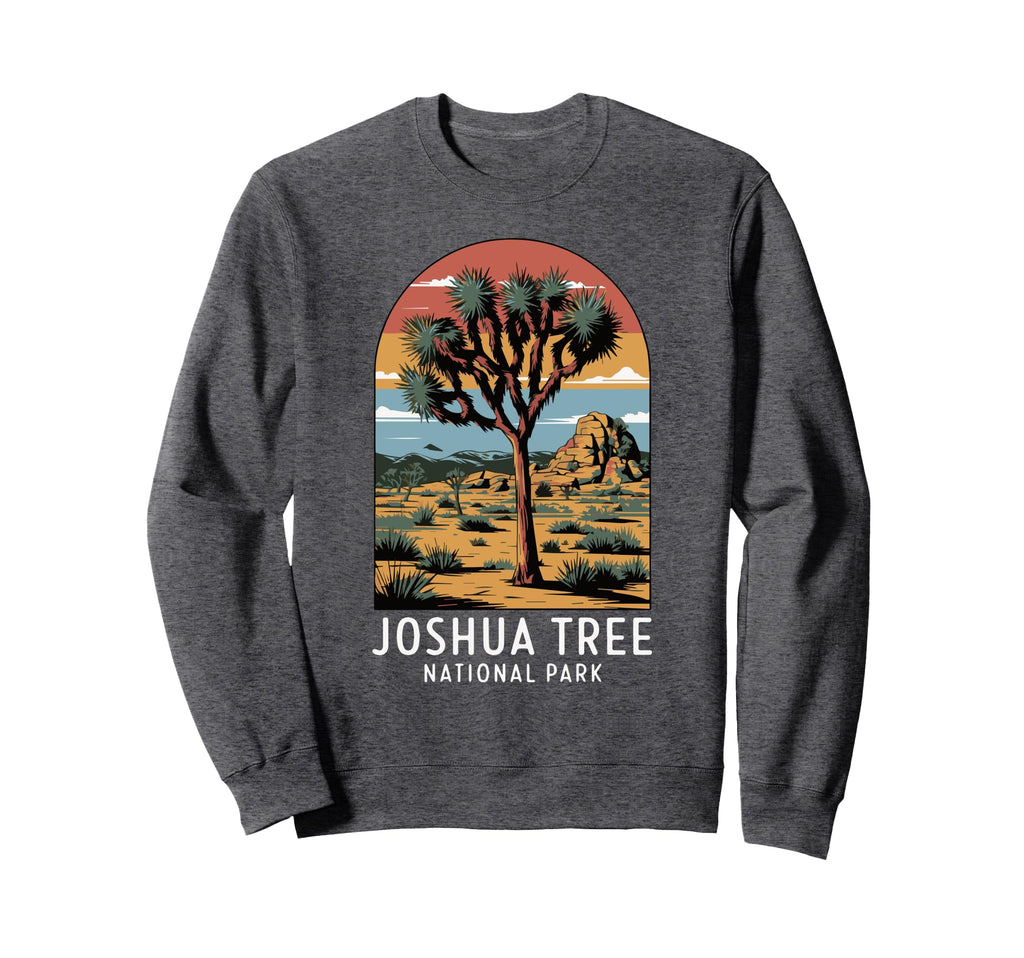 Joshua Tree National Park Art Sweatshirt - Unique Graphic Men Women - T-Shirt, Sweatshirt, Hoodie