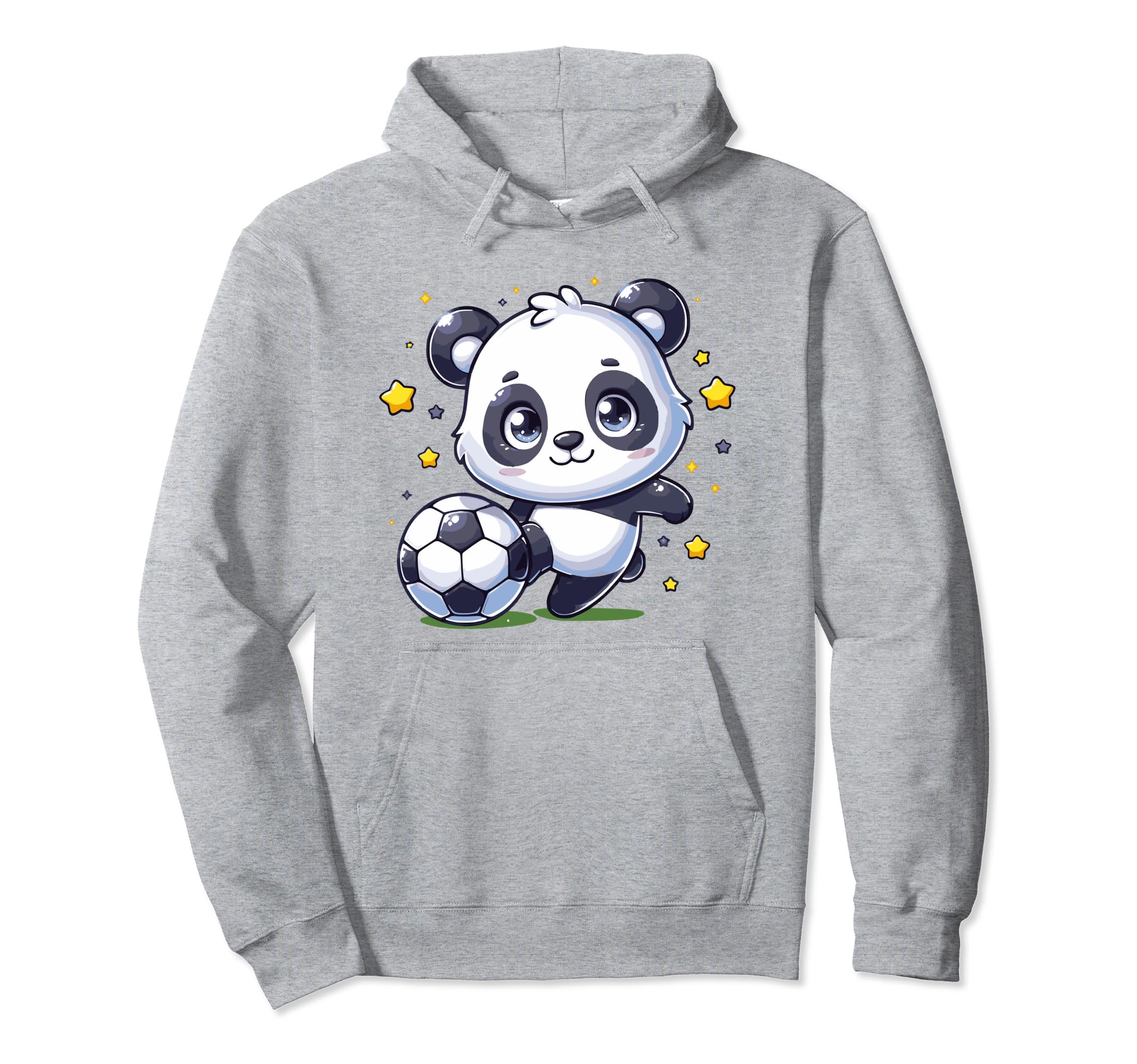 Soccer Player Panda Kicking Soccer Ball Hoodie - Fun Novelty Design Unisex - T-Shirt, Sweatshirt, Hoodie