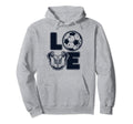 Love Futbol Fu Ball Goal Keeper Trainer Hoodie - Trendy Graphic Men Women - T-Shirt, Sweatshirt, Hoodie