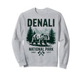 Denali Est 1917 Alaska National Sweatshirt - Minimalist Print for Adults - T-Shirt, Sweatshirt, Hoodie