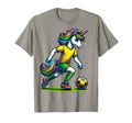 Footballer Unicorn Fans Soccer T-Shirt - Casual Everyday Wear Men Women - T-Shirt, Sweatshirt, Hoodie