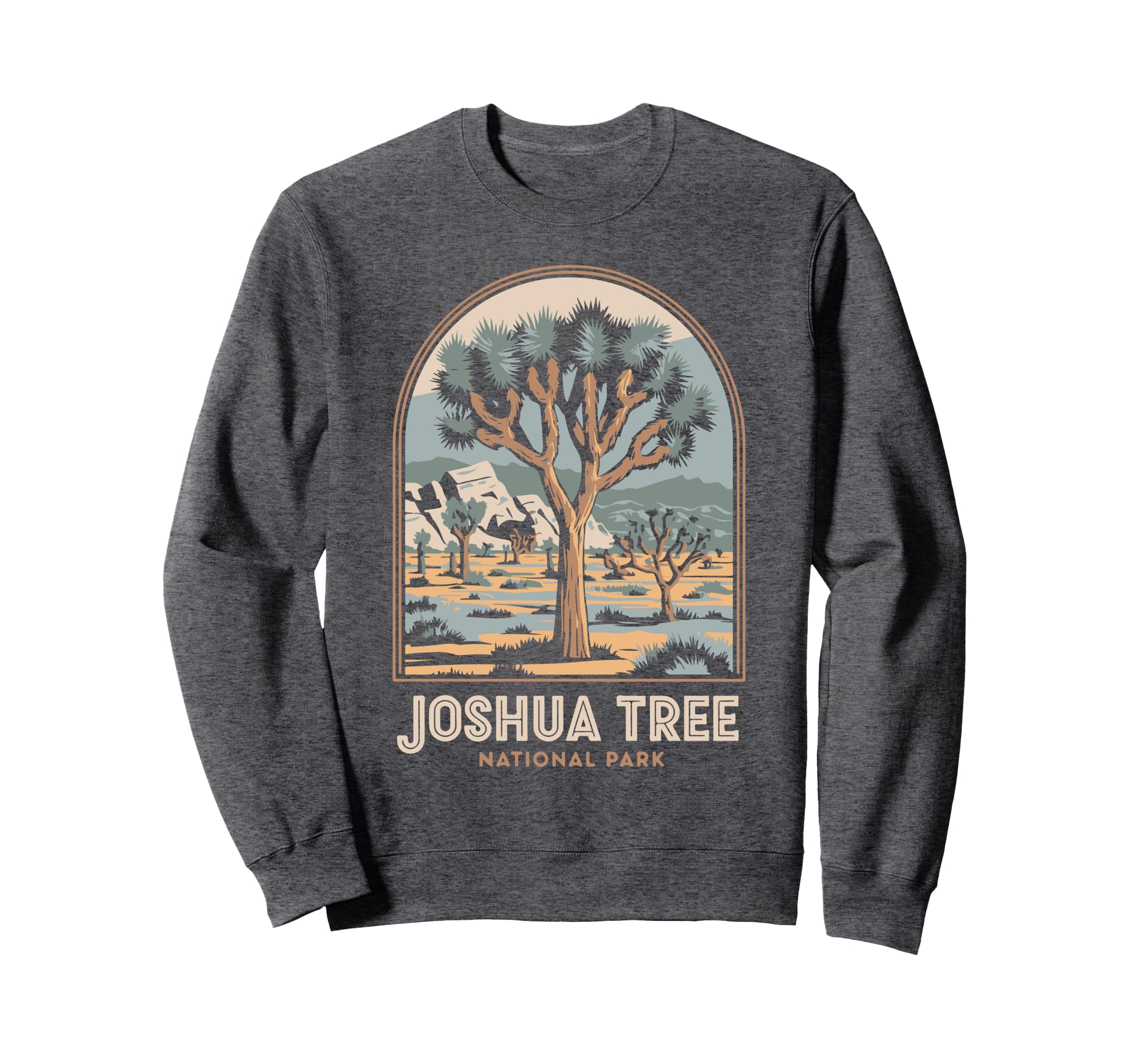 Joshua Tree National Park Art Sweatshirt - Trendy Graphic Men Women - T-Shirt, Sweatshirt, Hoodie