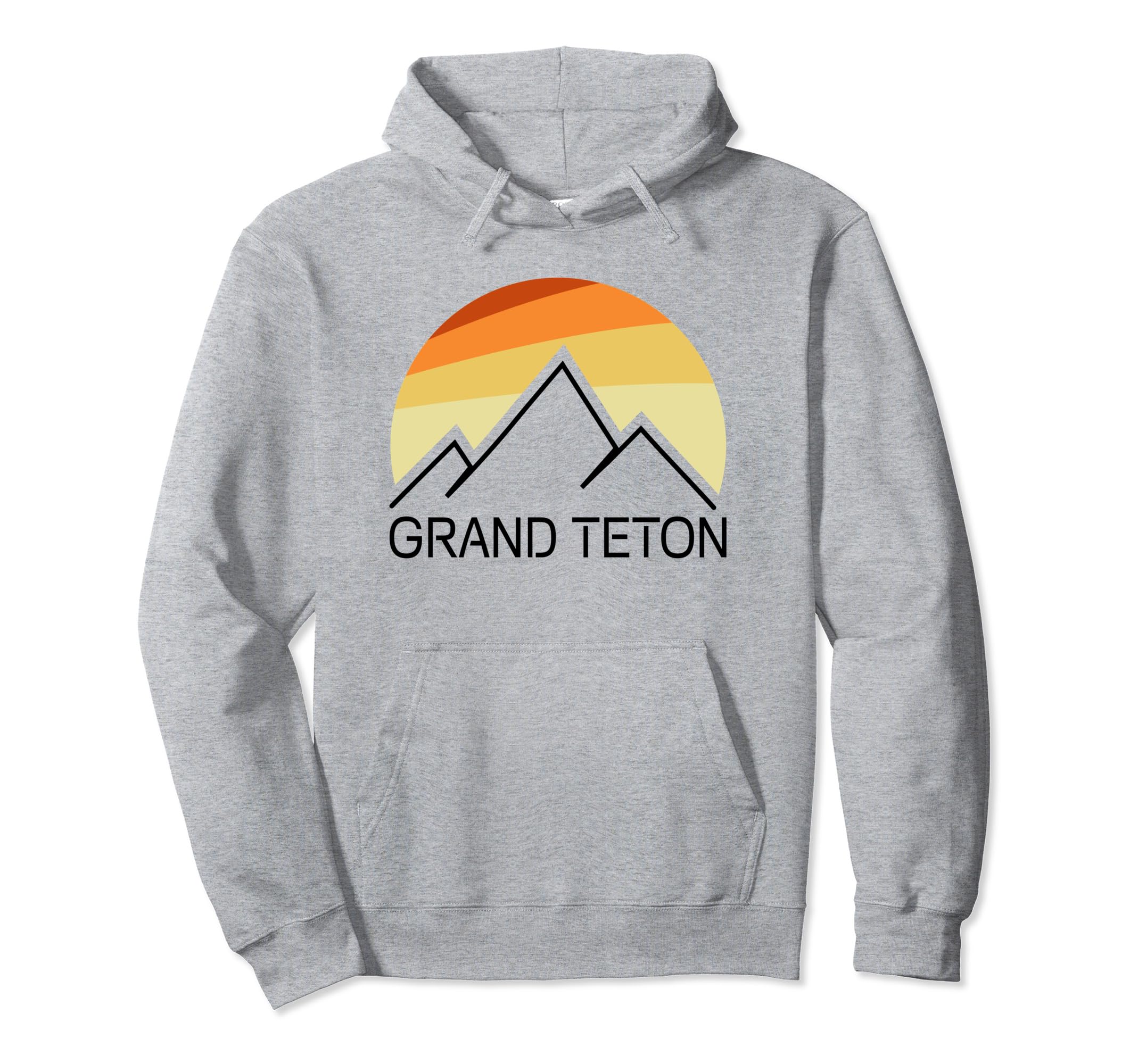 Grand Teton Wyoming Hoodie - Streetwear Style Men Women - T-Shirt, Sweatshirt, Hoodie