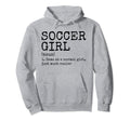 Soccer Definition Funny Soccer Lovers Hoodie - Unique Graphic Men Women - T-Shirt, Sweatshirt, Hoodie
