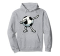 Dabbing Soccer Game Day Soccer Fan Hoodie - Fun Novelty Design Men Women - T-Shirt, Sweatshirt, Hoodie