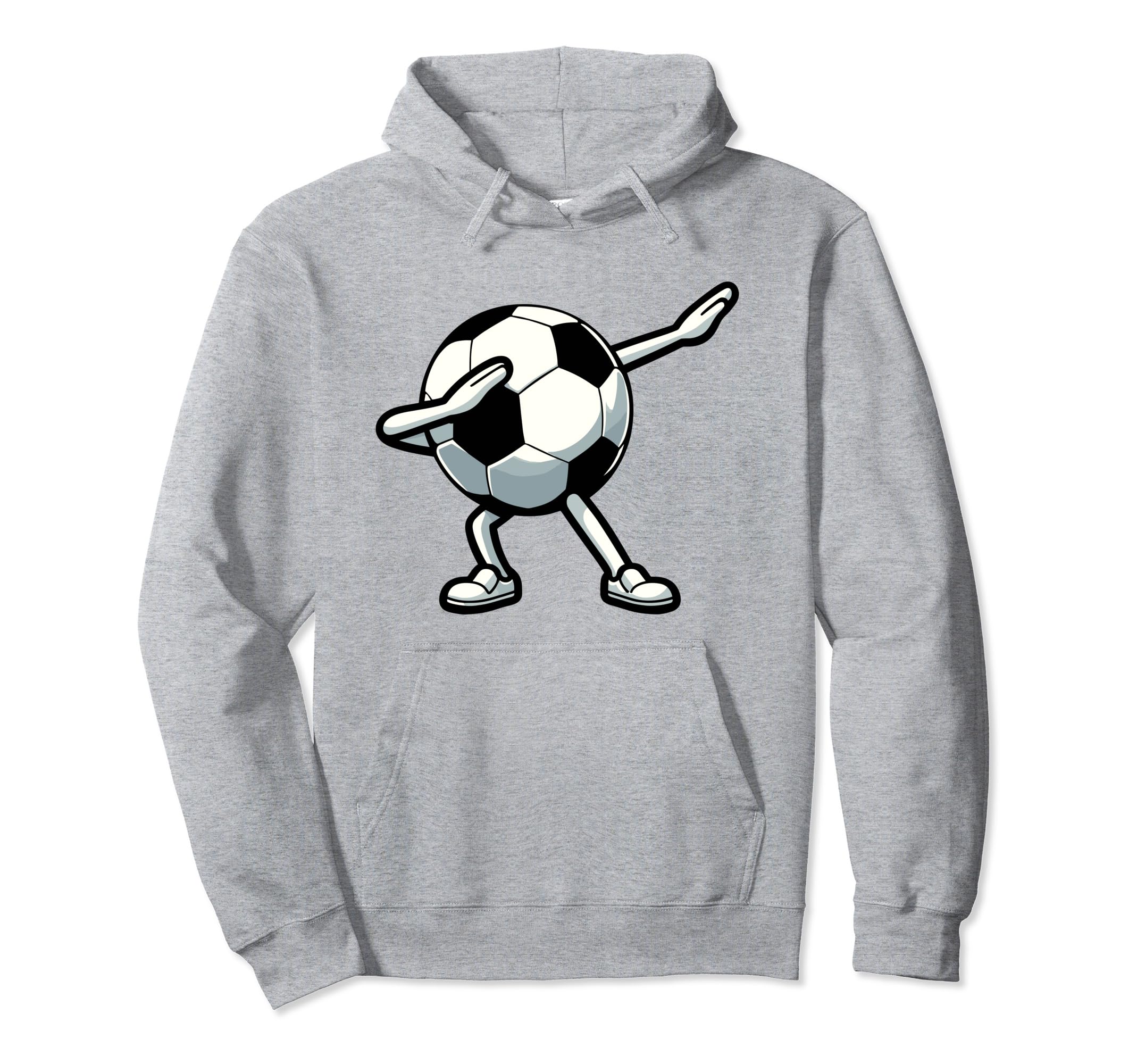 Dabbing Soccer Game Day Soccer Fan Hoodie - Fun Novelty Design Men Women - T-Shirt, Sweatshirt, Hoodie