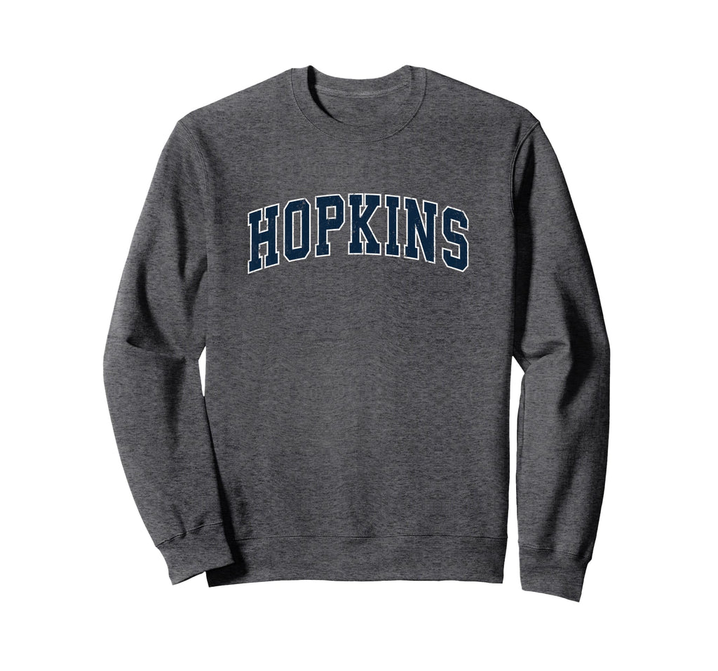 Hopkins Minnesota Mn Sports Navy Sweatshirt - Fun Novelty Design for Adults - T-Shirt, Sweatshirt, Hoodie