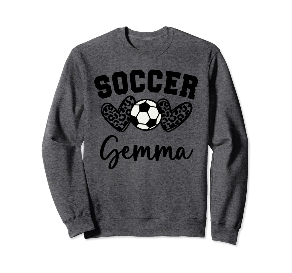 Soccer Gemma Matching Family Sweatshirt - Casual Everyday Wear Men Women - T-Shirt, Sweatshirt, Hoodie