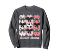 Soccer Mama Coquette Bow Soccer Sweatshirt - Novelty Apparel for Adults - T-Shirt, Sweatshirt, Hoodie