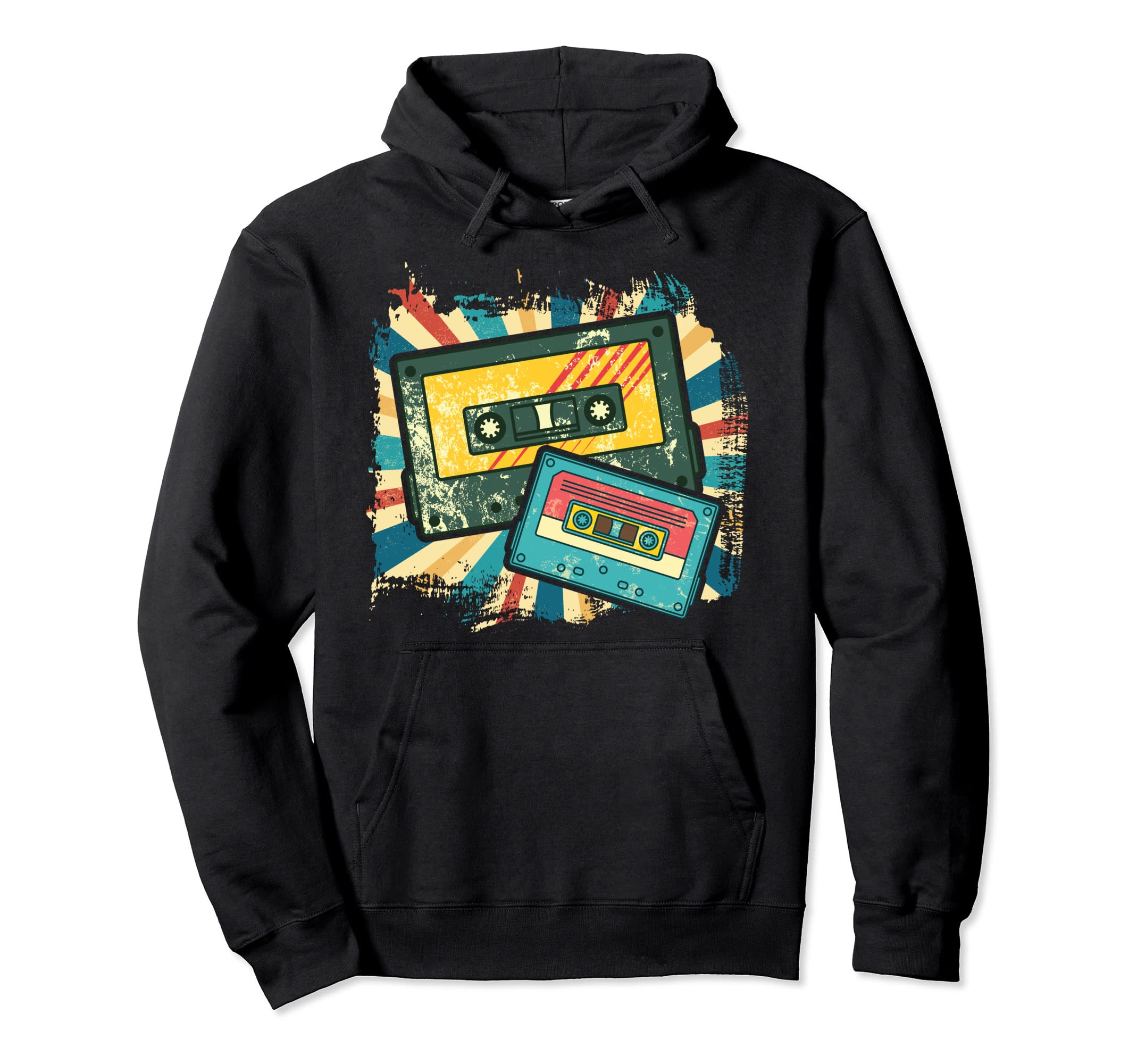 80S Music Lover 1980S Mixtape Eighties Hoodie - Trendy Graphic for Adults - T-Shirt, Sweatshirt, Hoodie