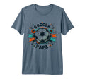 Soccer Papa Family Matching Dad T-Shirt - Fun Novelty Design Men Women - T-Shirt, Sweatshirt, Hoodie