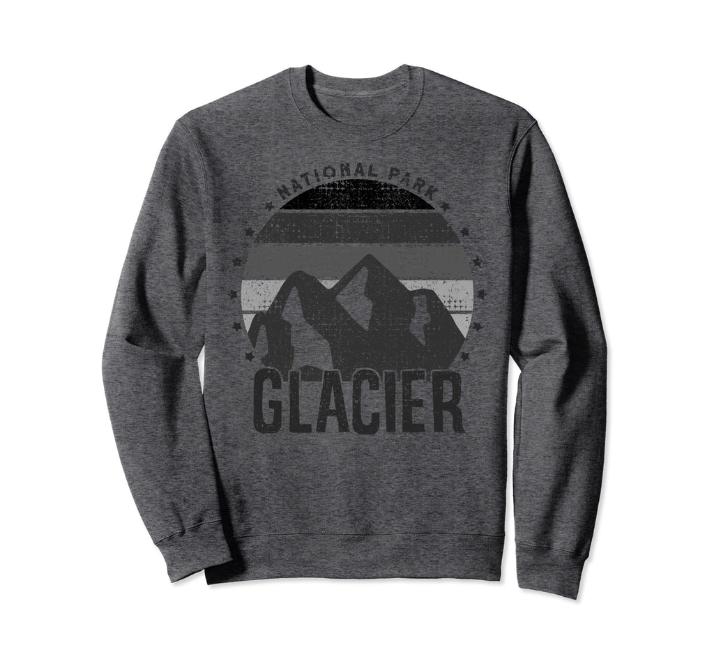 Glacier National Park Us Glacier Sweatshirt - Novelty Apparel Men Women - T-Shirt, Sweatshirt, Hoodie