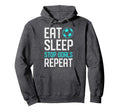 Eat Sleep Stop Goals Repeat Soccer Hoodie - Streetwear Style Men Women - T-Shirt, Sweatshirt, Hoodie