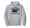 Bear Shenandoah National Park Souvenir Hoodie - Minimalist Print Unisex - T-Shirt, Sweatshirt, Hoodie