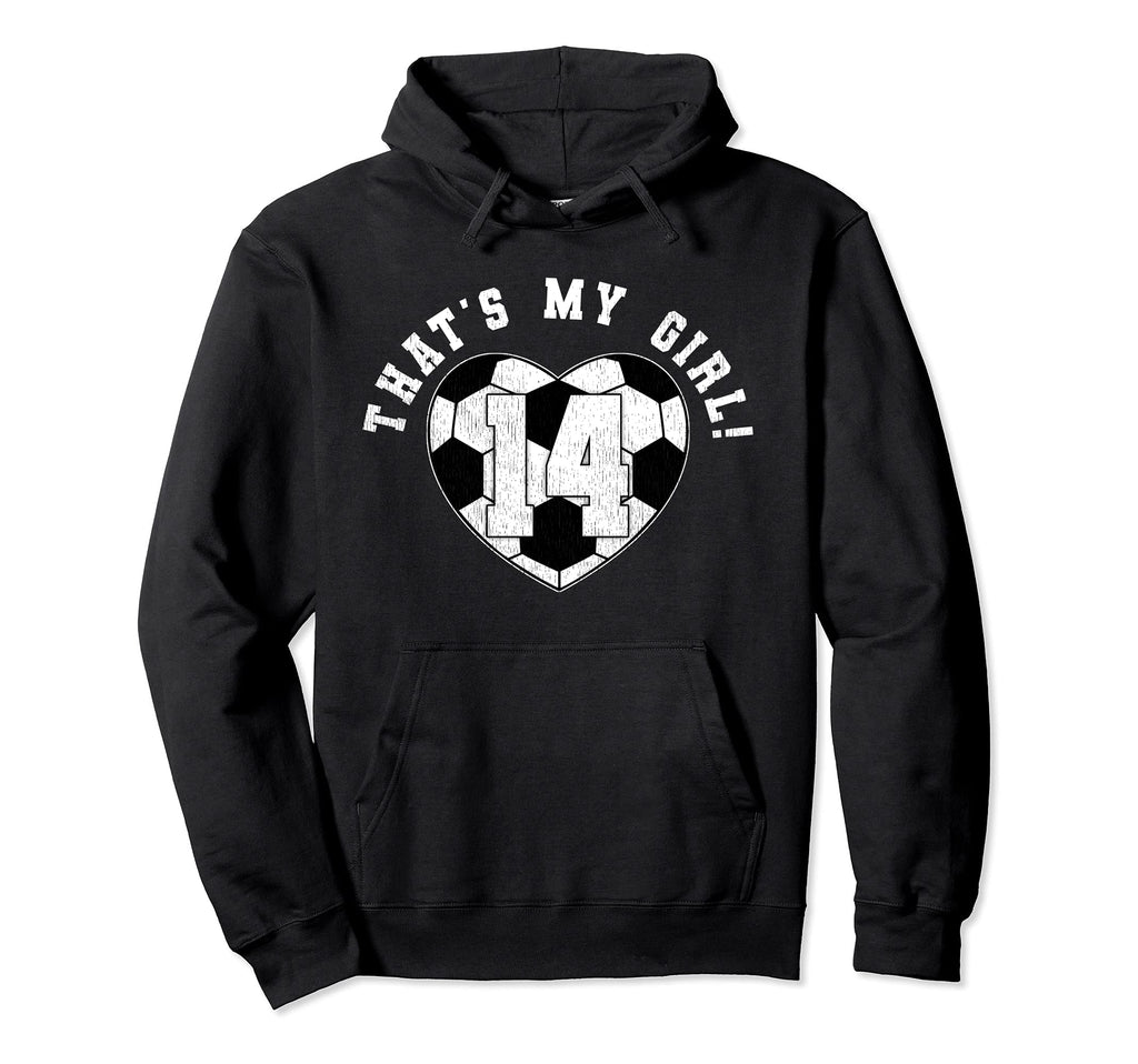 Thats My Soccer Player Mom Dad Hoodie - Casual Everyday Wear Men Women - T-Shirt, Sweatshirt, Hoodie