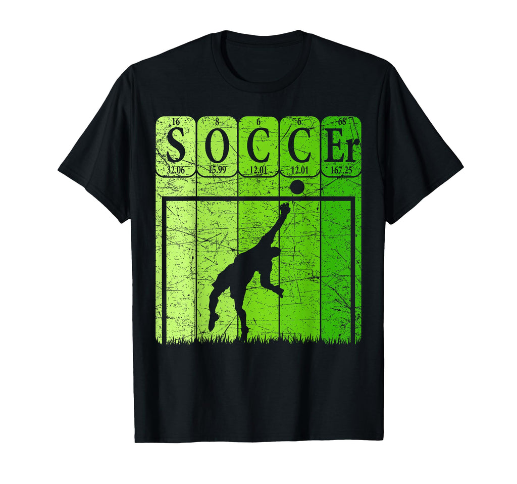 Soccer Periodic Table Elements Soccer T-Shirt - Fun Novelty Design Unisex - T-Shirt, Sweatshirt, Hoodie