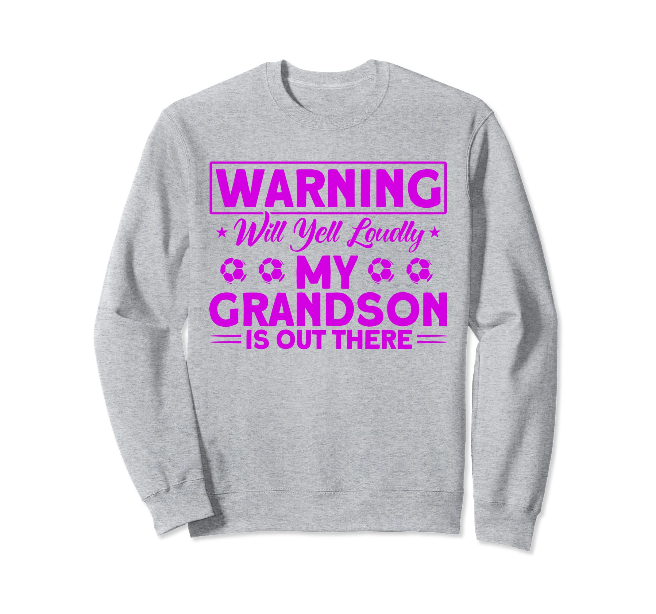 Soccer Grandma Family Matching Team Sweatshirt - Graphic Print Men Women - T-Shirt, Sweatshirt, Hoodie