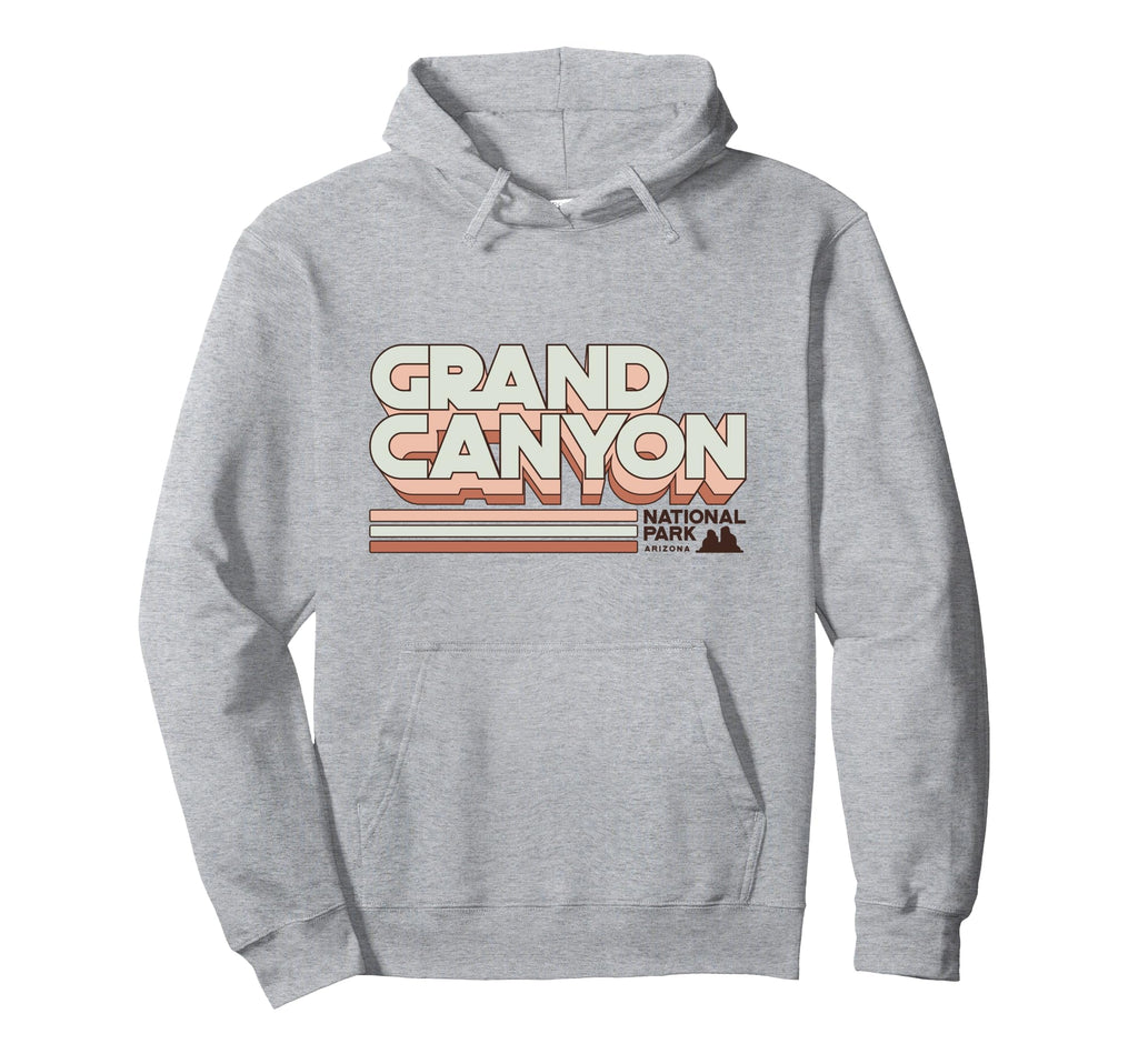Grand Canyon National Park Us Arizona Hoodie - Minimalist Print Men Women - T-Shirt, Sweatshirt, Hoodie