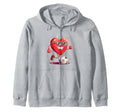 Heart Soccer Gift Sweatshirt - Trendy Graphic Unisex - T-Shirt, Sweatshirt, Hoodie