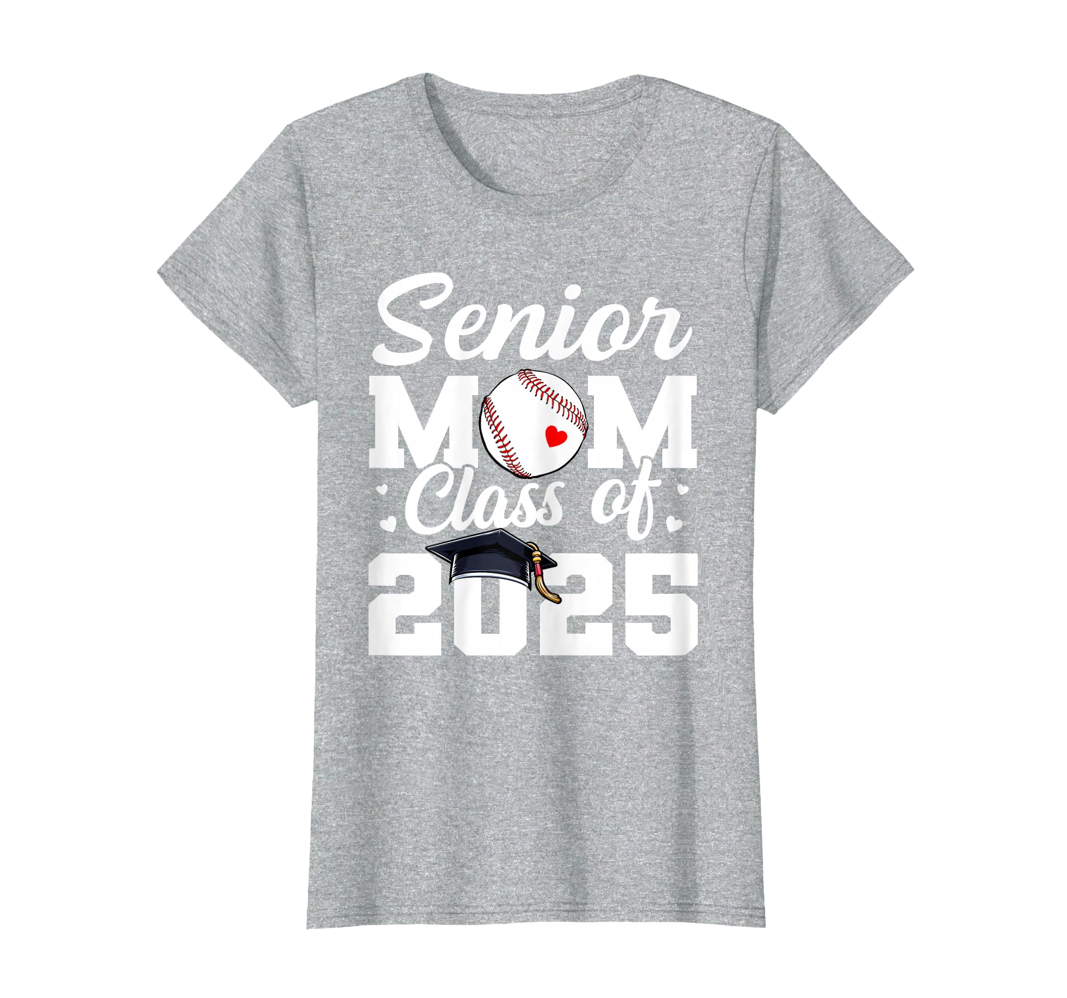 Senior Mom Class 2025 Baseball Mom T-Shirt - Aesthetic Graphic Men Women - T-Shirt, Sweatshirt, Hoodie