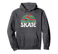 Distressed Roller Skate Roller Hoodie - Aesthetic Graphic for Adults - T-Shirt, Sweatshirt, Hoodie