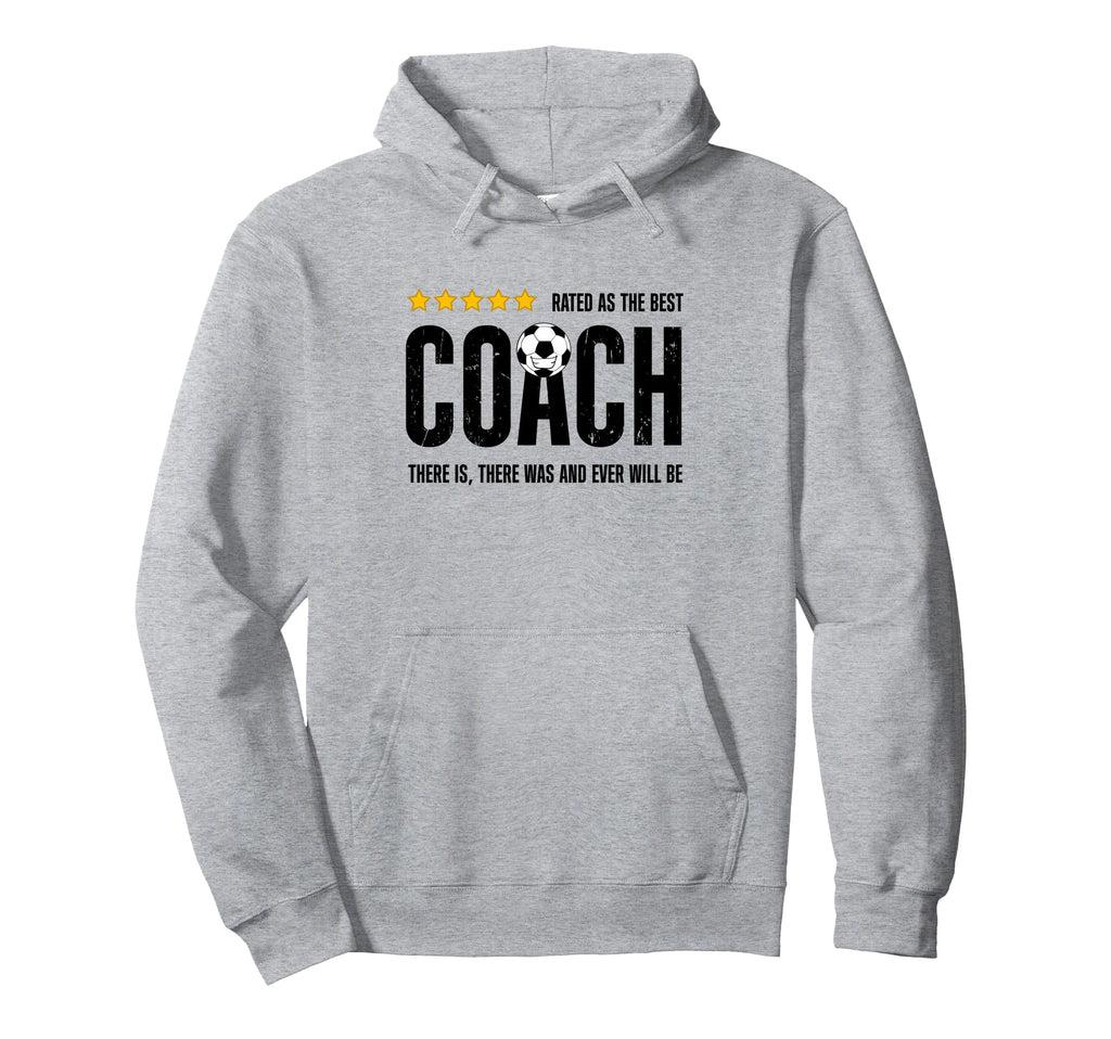 Soccer Coach Hoodie - Minimalist Print Men Women - T-Shirt, Sweatshirt, Hoodie