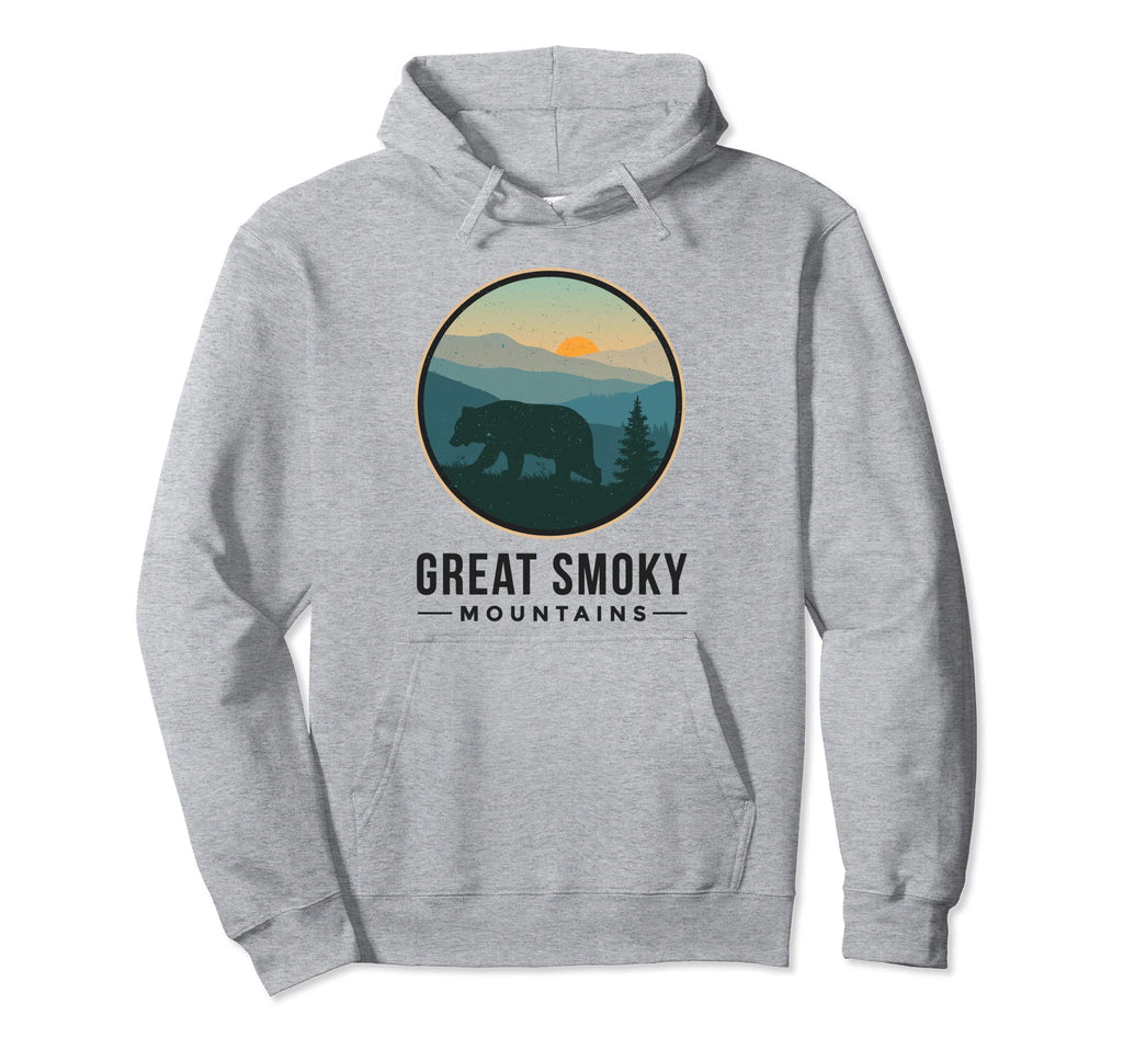 Great Smoky Mountains National Park Bear Hoodie - Trendy Graphic Men Women - T-Shirt, Sweatshirt, Hoodie
