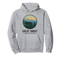 Great Smoky Mountains National Park Bear Hoodie - Trendy Graphic Men Women - T-Shirt, Sweatshirt, Hoodie