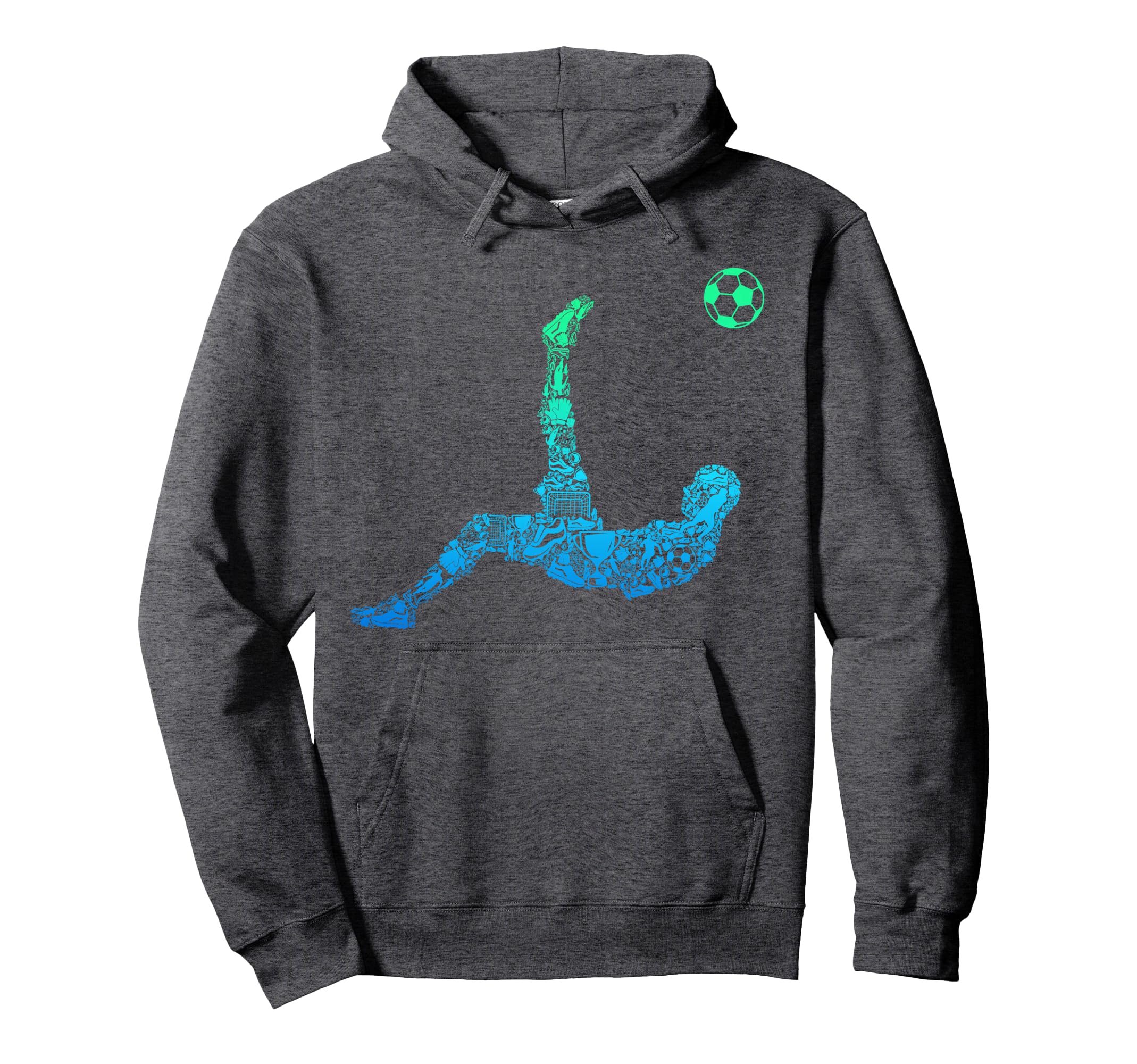 Soccer Players Hoodie - Unique Graphic Men Women - T-Shirt, Sweatshirt, Hoodie