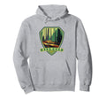 Redwood National Park Wpa Badge Hoodie - Custom Art Print Men Women - T-Shirt, Sweatshirt, Hoodie