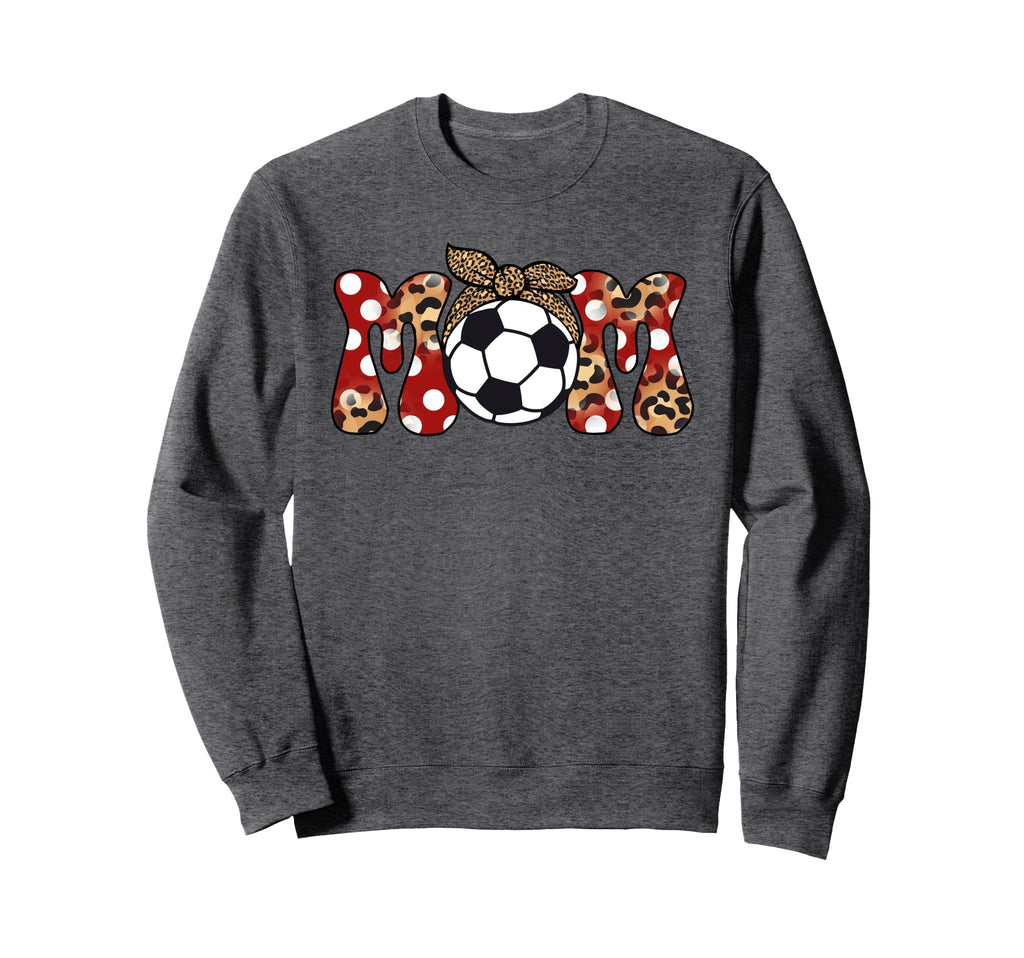 Soccer Mom Red Cheetah Leopard Sweatshirt - Unique Graphic Men Women - T-Shirt, Sweatshirt, Hoodie