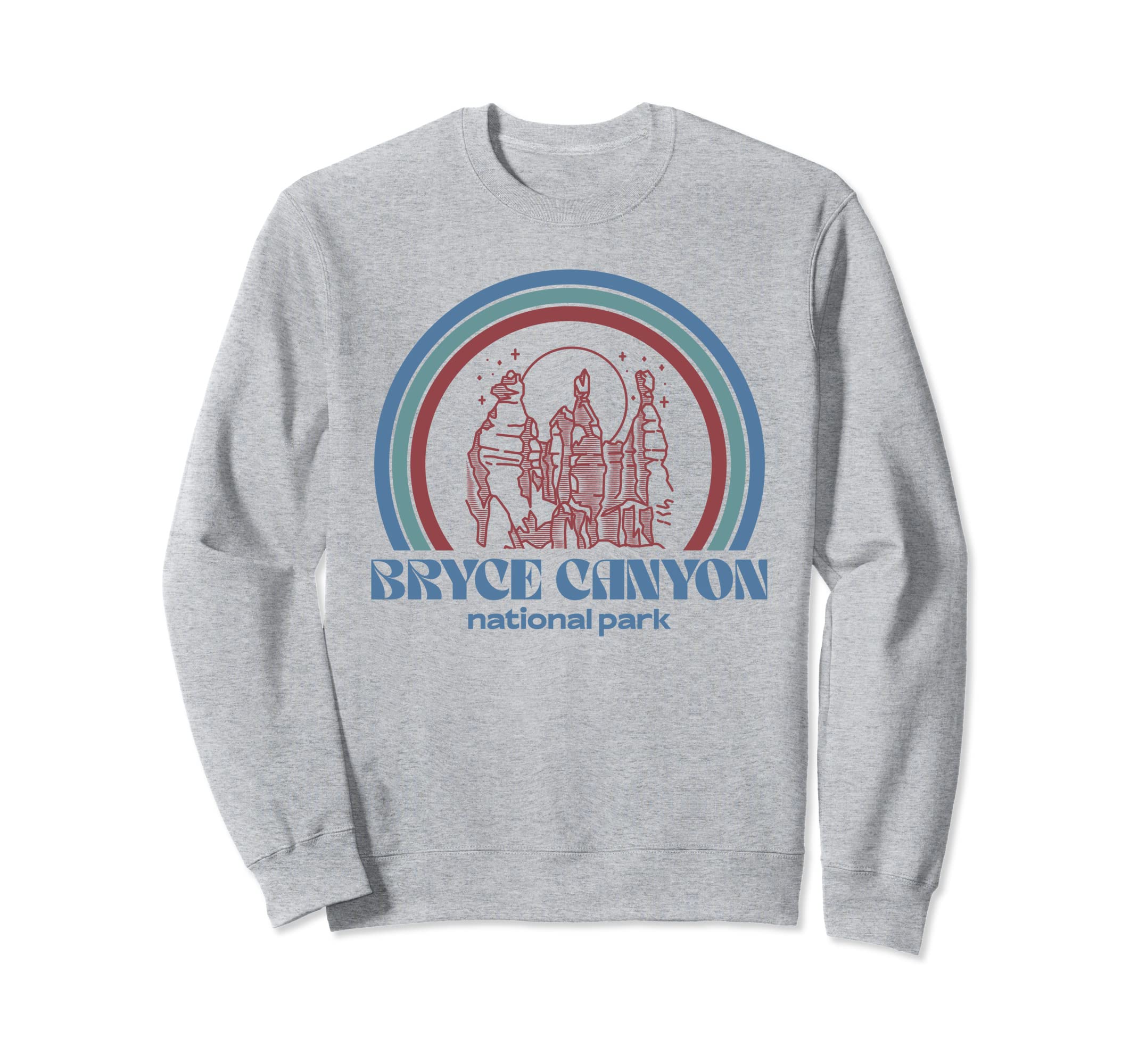 Bryce Canyon National Park Outdoor Sweatshirt - Minimalist Print Men Women - T-Shirt, Sweatshirt, Hoodie