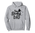 Ice Hockey Dad Coach Player Team Hoodie - Casual Everyday Wear for Adults - T-Shirt, Sweatshirt, Hoodie