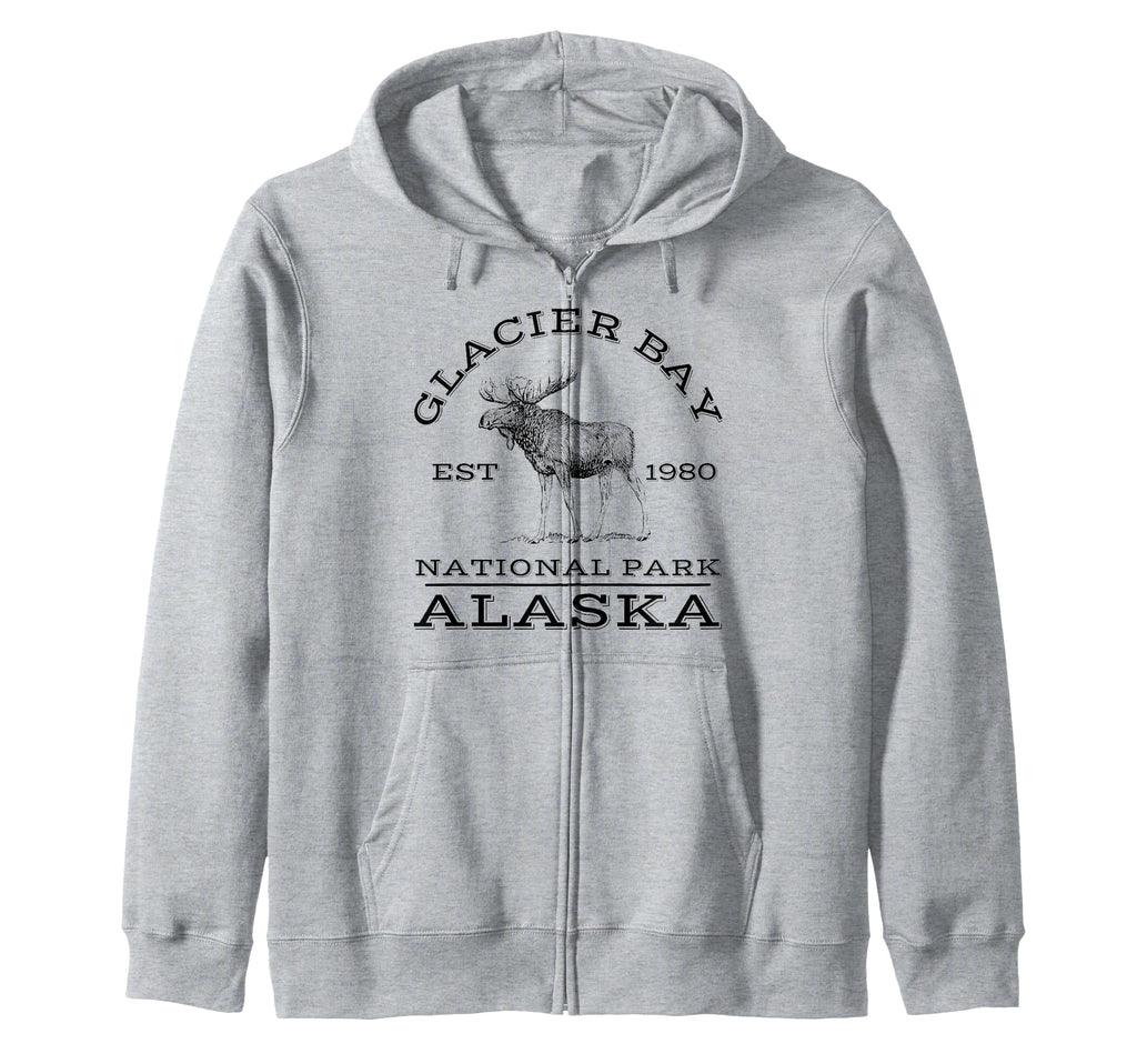Glacier Bay National Park Alaska Usa Hoodie - Streetwear Style Men Women - T-Shirt, Sweatshirt, Hoodie
