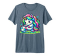 Footballer Unicorn Fans Soccer Team T-Shirt - Unique Graphic Men Women - T-Shirt, Sweatshirt, Hoodie